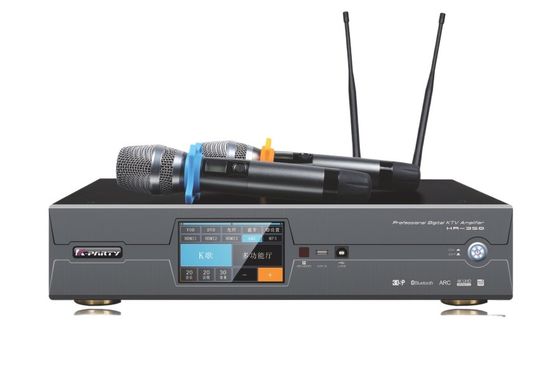 Kablosuz Mikrofonlu KR Serisi Profesyonel Güç Güçlendirici 20Hz-20KHz