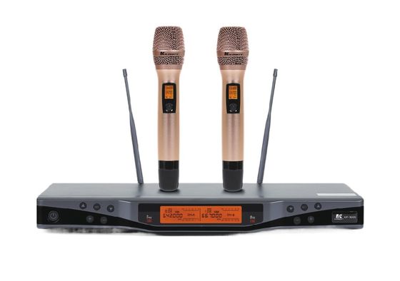KP-520S Profesyonel Kablosuz Mikrofon UHF Bant Kanal Arası 250KHz