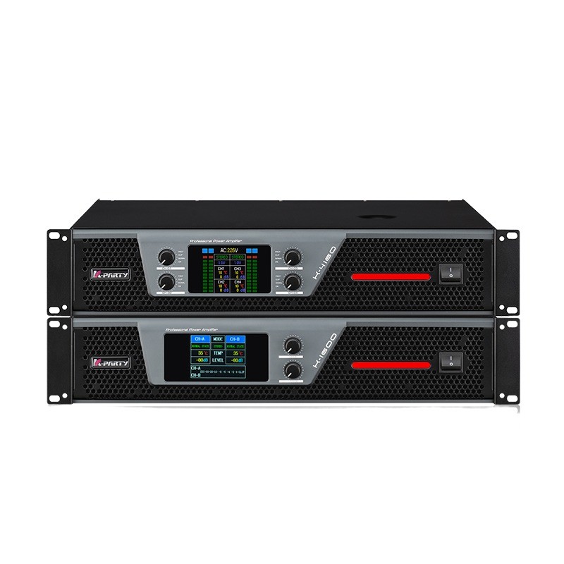 Sınıf D K Serisi Güç Güçlendirici Profesyonel 1000w 800w Güç Güçlendirici